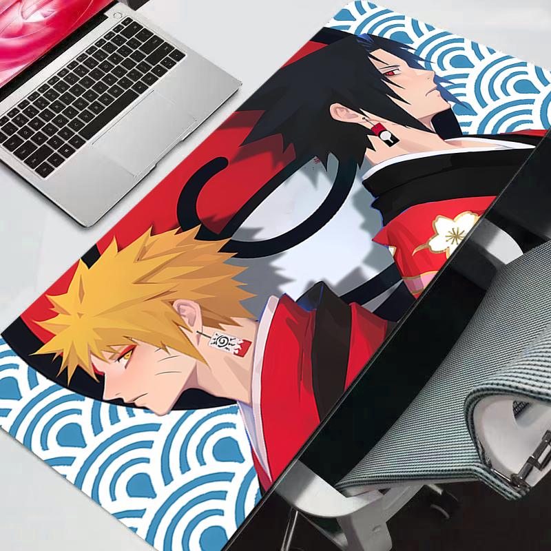 

Mouse Pad Naruto Large PC Computer Gamer Kawaii Gaming Accessories Mousepad Keyboard Desk Mat Carpet Table Durable 30x60x0.2cm
