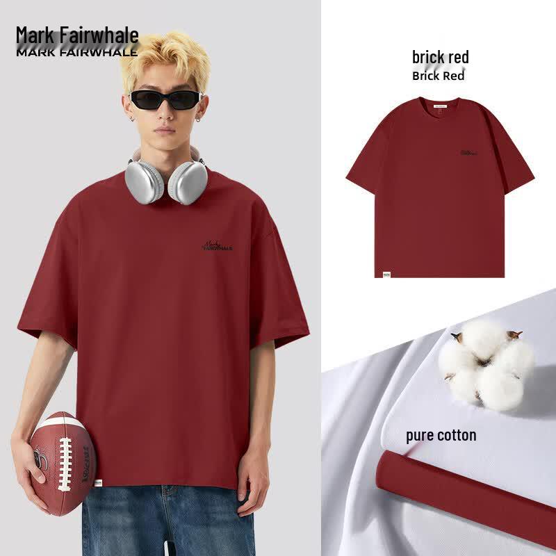 Mark Fairwhale Men s Combed Cotton Short Sleeve T-Shirt M