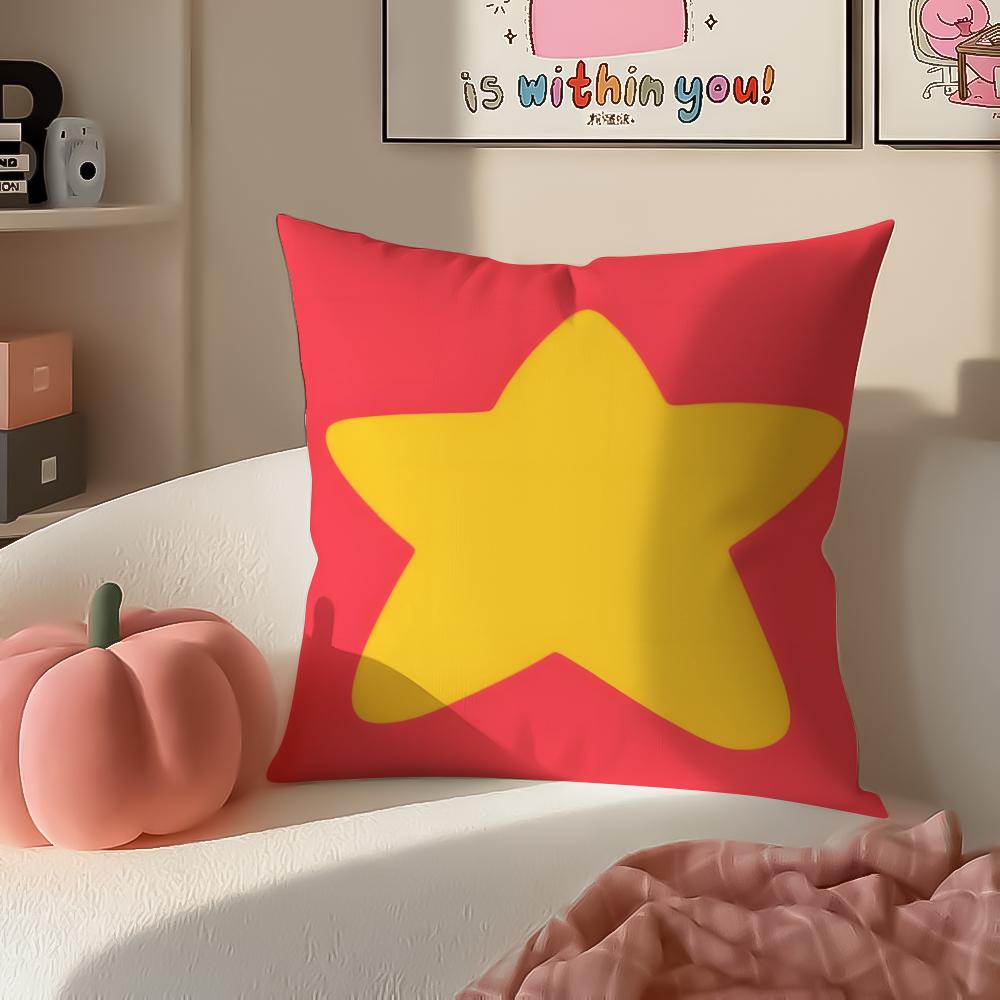 

SStevenS UniverseS Cushion Cover Pillowcase Short Plush Invisible zipper Room Sofa Cushion Cover 30X30cm