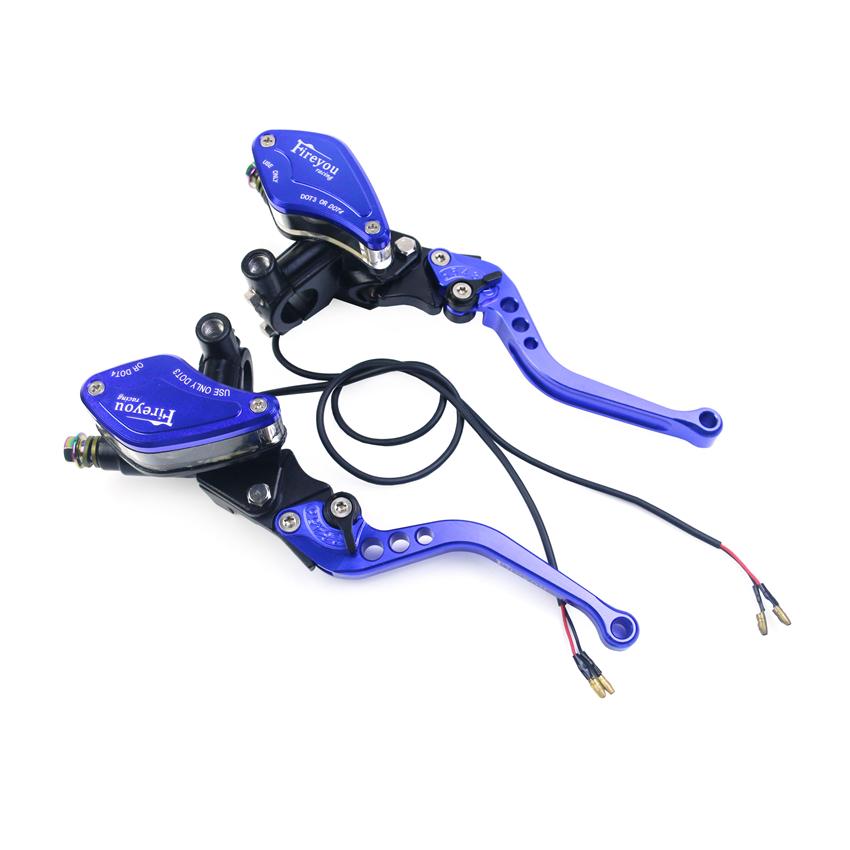 Brake Master Cylinder Clutch Hydraulic Fuel Tank Moto Lever 22mm for K1200R GROM DIO Repsol Motorcycle Fluid Reservior Set
