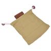 Fruit Picking Bag Waist Hanging Canvas Material PU Style Folded Save Space Belt Foraging BagKhaki