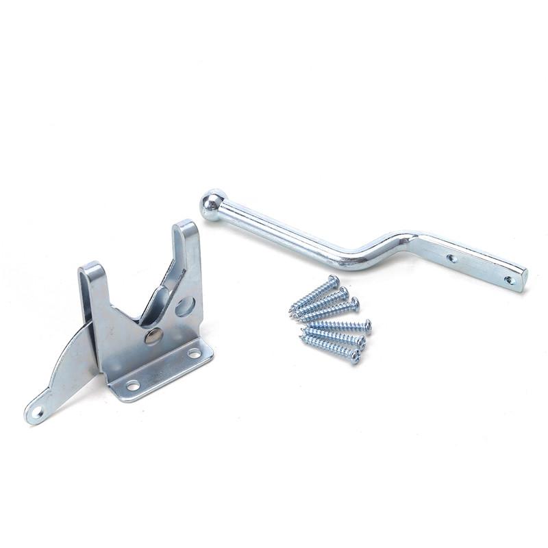 Zasuwa do drzwi przesuwnych Blokada Klamra Strażnik Zatrzask Metalowa Bezpieczna Ochrona Akcesorium do drzwi stodoły Domu Szałasu Garażu Łatwy w montażu