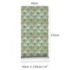 Abziehen & Aufkleben Tapete Floral Gold Grün Vintage Geometrische Tapete Art Deco Selbstklebende Kontaktfolie für Küche Möbel