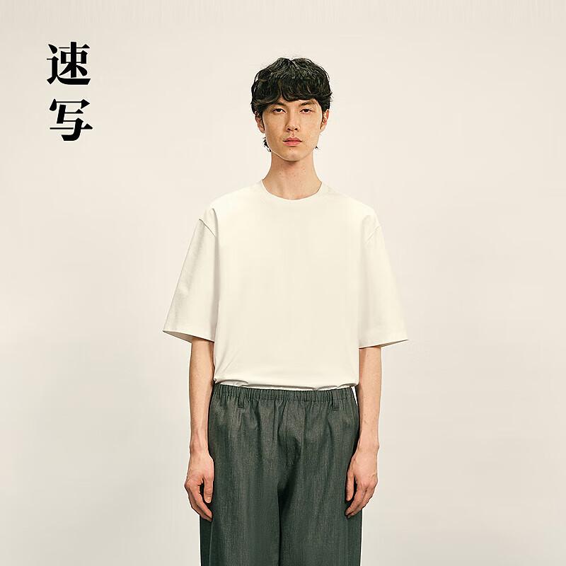 Men s Relaxed Fit Short Sleeve Crew Neck T-Shirt M