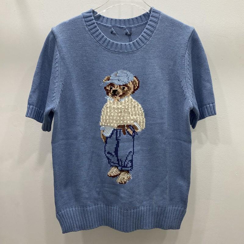 

Бестселер Жіночий светр з вовняної суміші, жакардовий, з мультяшним ведмедиком - Високоякісний, високоеластичний для осені та зими L