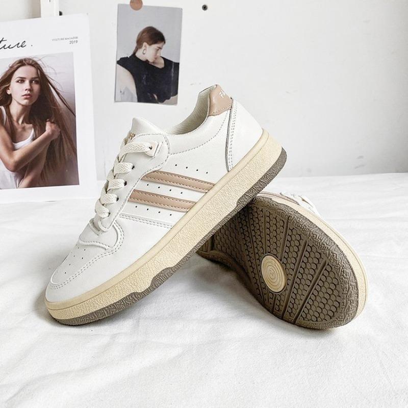 Women Sneakers Autumn New Casual Walking Shoes Woman Flat Lace Up High Quality Sneakers Fashion Flat-bottomed Casual Shoes