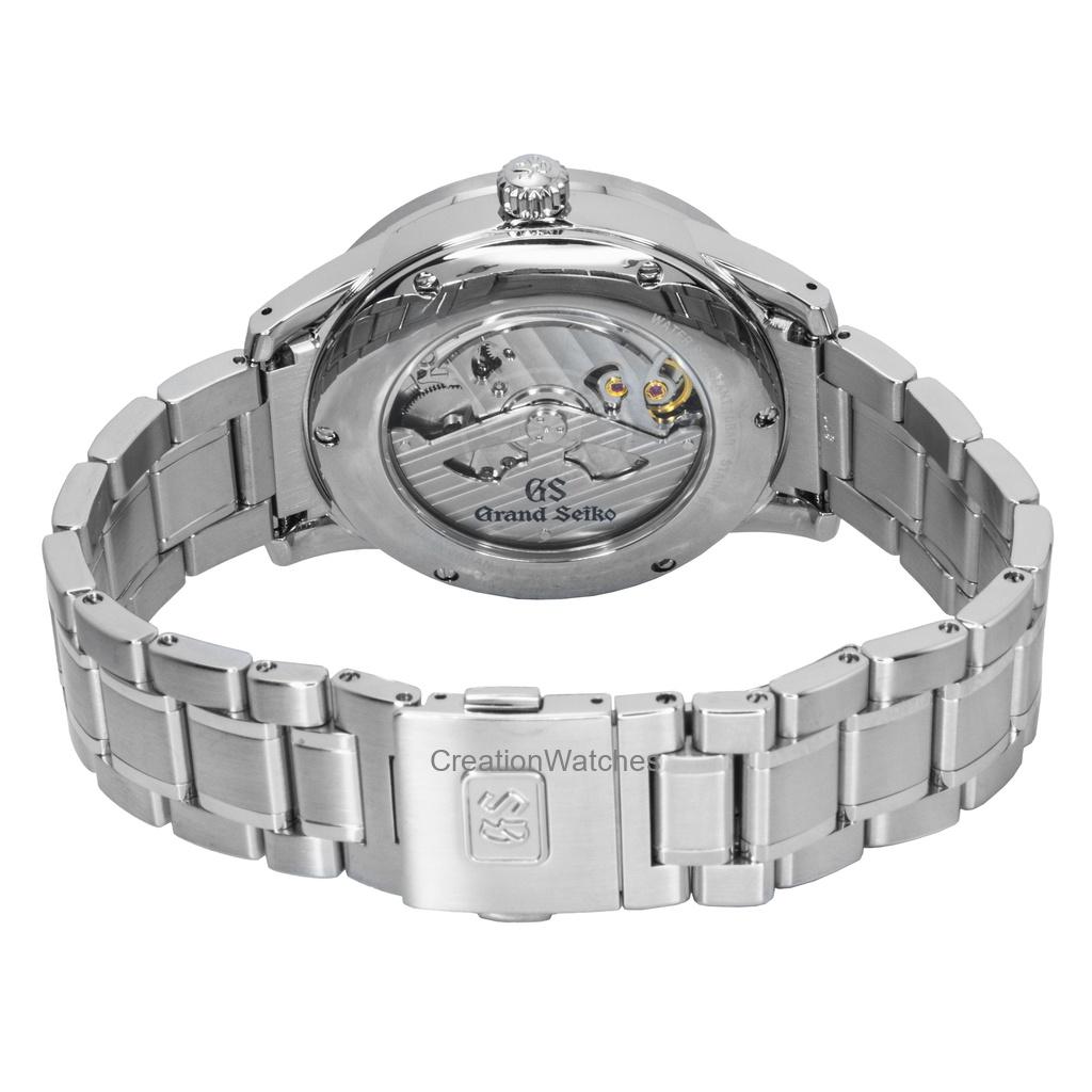 GRAND SEIKO Elegance GMT Stainless Steel Silver Dial Automatic SBGE269G 100M Men's Watch