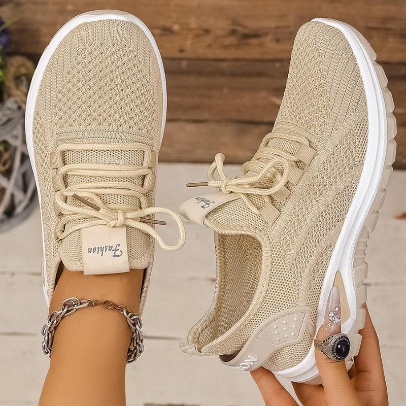 New Breathable Women's Shoes, Large-sized Comfortable Soft-soled Running Shoes, Casual Sports Shoes