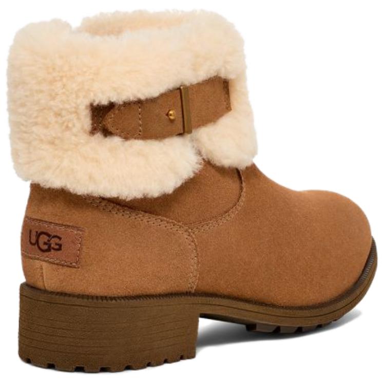 UGG Comfortable Warm Short Boots Women boots Brown 1166756-CHE