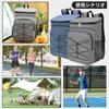 Roseelk Insulated Large Capacity Oxford Cloth Insulated and Insulated Lunch Bag with Waterproof Perfect for Lunch Outdoor and More Backpack, Design,