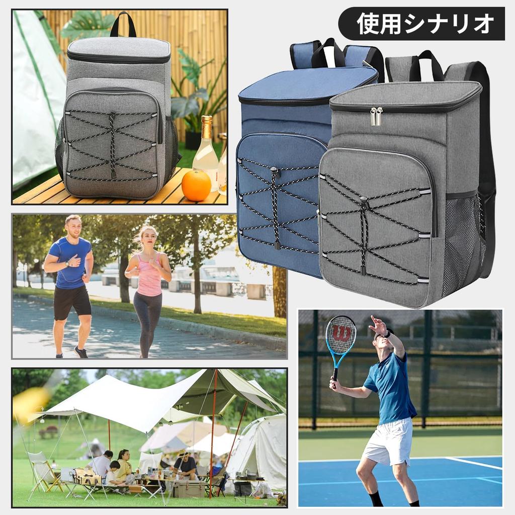 Roseelk Insulated Large Capacity Oxford Cloth Insulated and Insulated Lunch Bag with Waterproof Perfect for Lunch Outdoor and More Backpack, Design,