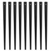 Staircase Metal Balusters, 820x25x5mm Flat Aluminum Alloy Decorative Banister Spindles, 51 Pack Deck Baluster with Screws, Classic Hollow Deck Railing
