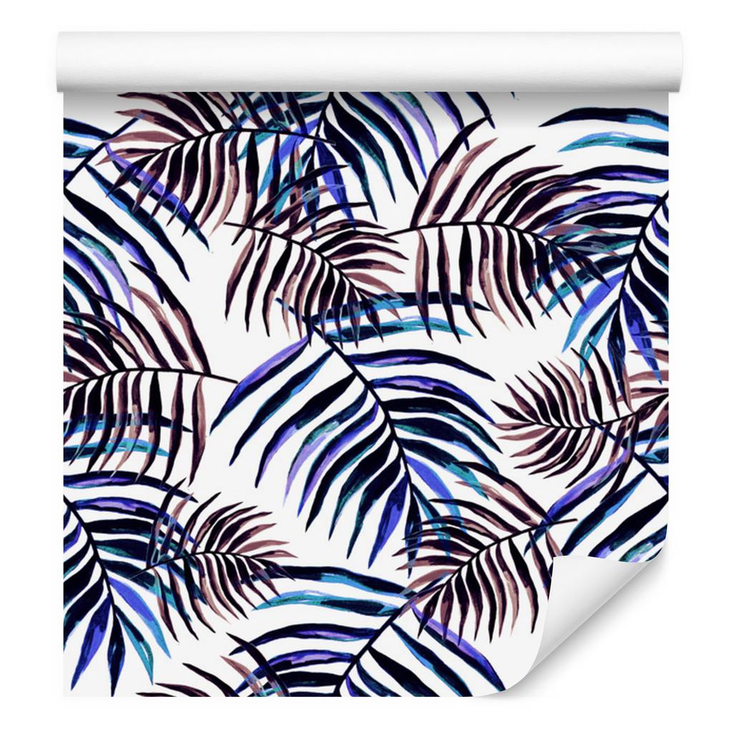 Colorful Palm Leaves Wallpaper for Living Room and Bedroom 50x1000