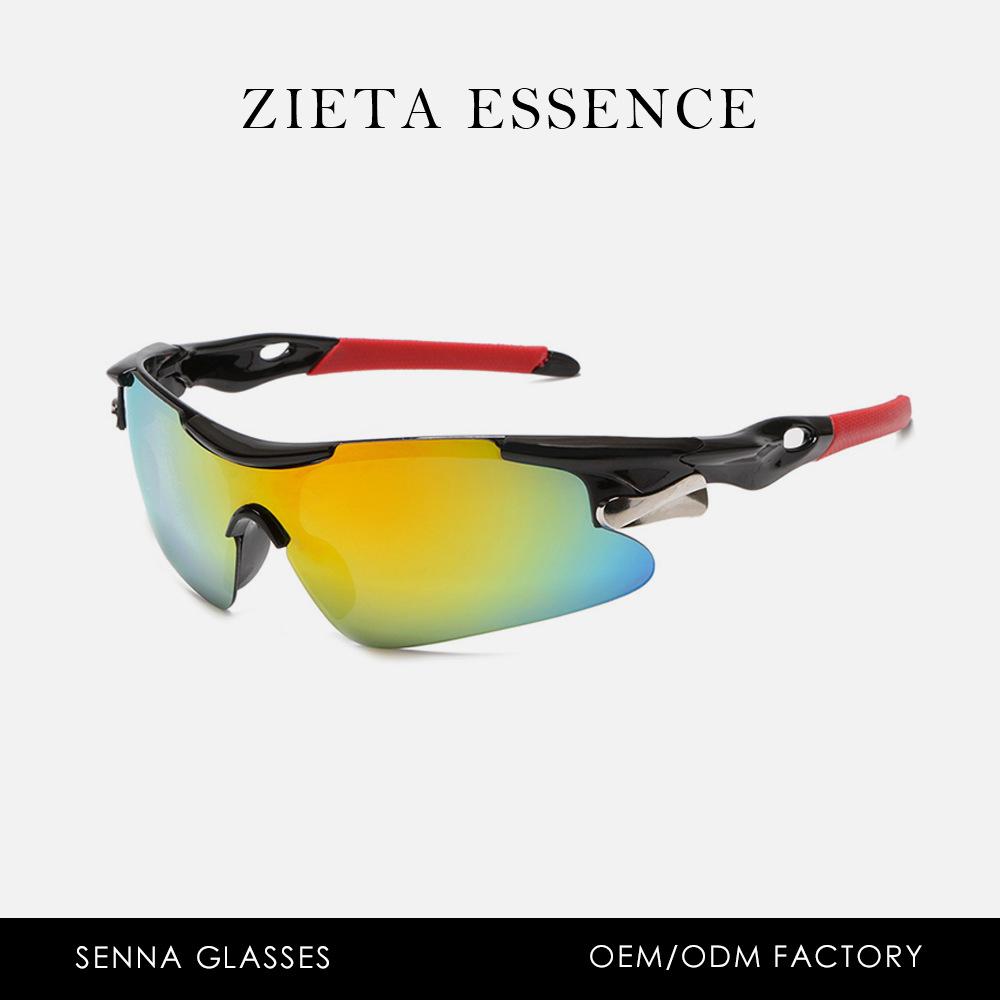 Outdoor Cycling Glasses Street One-Piece Sunglasses Uv Protection Goggles 9206
