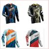 Herren Langarm Offroad-Motorradhemd Atmungsaktives Outdoor-Fahrtop