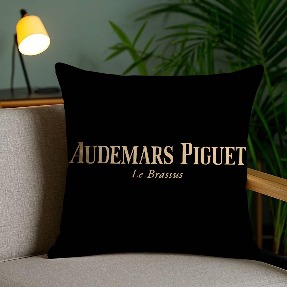 Famous Iuxury Goods Audemars Piguet-T Pillow Case Anti-dustmite Pillowcase Invisible Zipper Silky Short Plush Sofa Cushion Cover