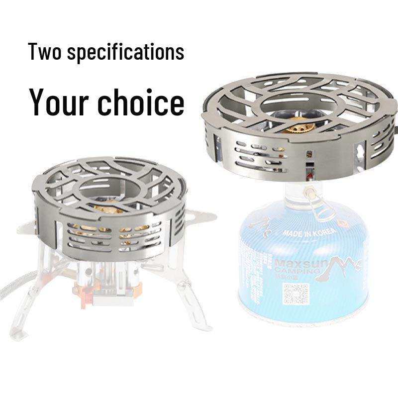 Portable Windproof Stove Ring: Camping Heat Concentrating Shield