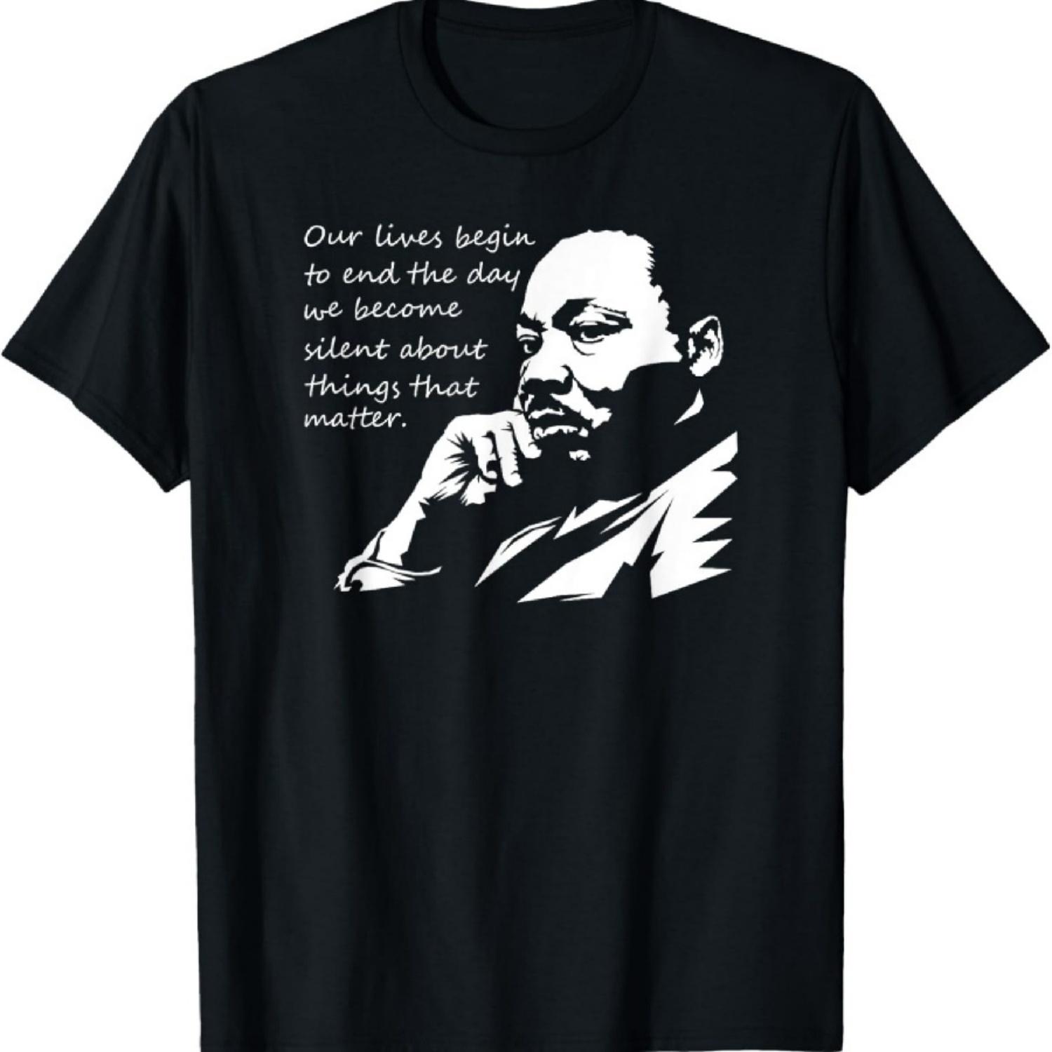 Футболка ко Дню Мартина Лютера Кинга S чёрный