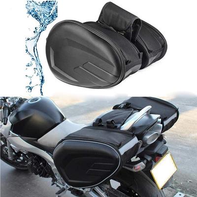 Alforja de motocicleta multifuncional de doble cara y porta cascos