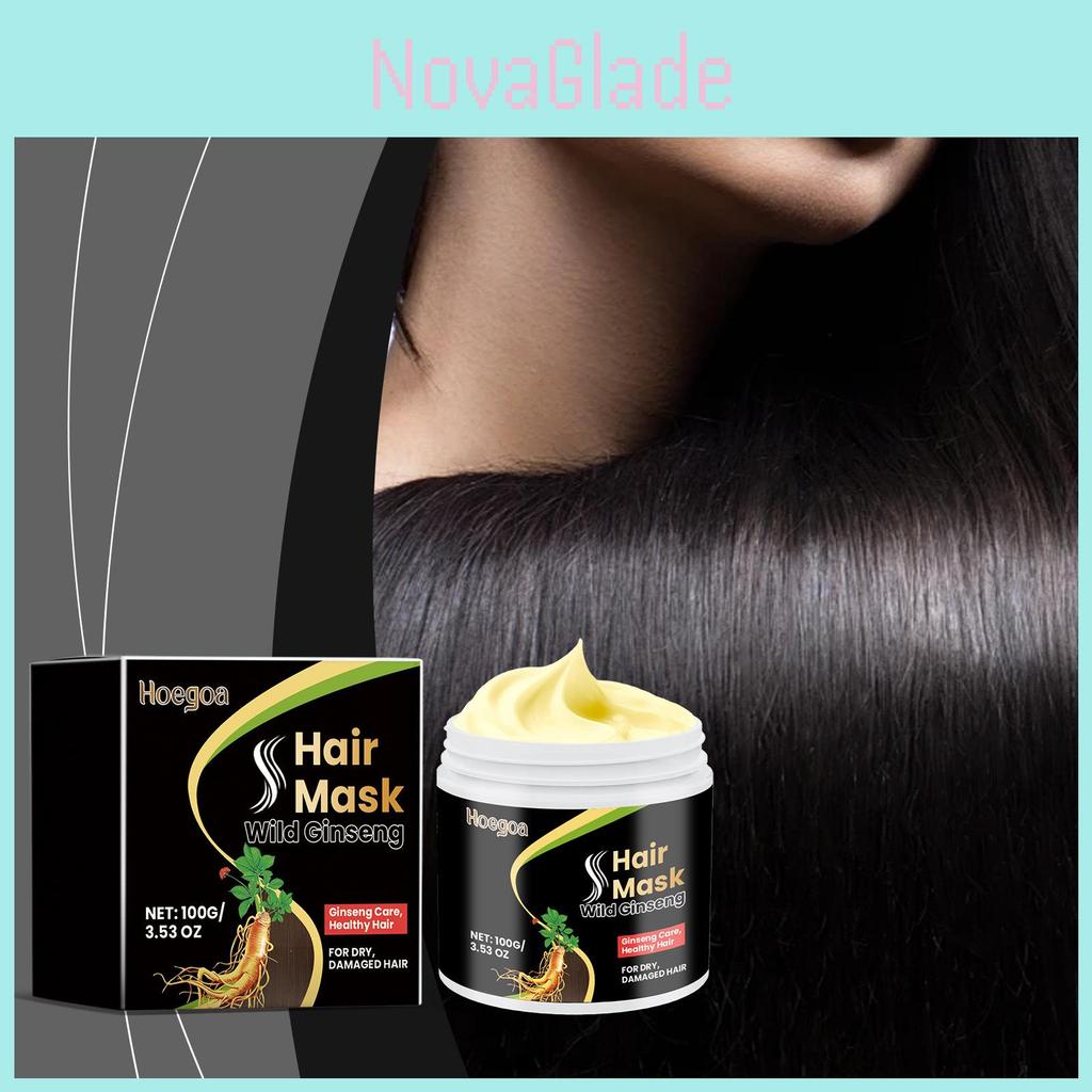 Hoegoa Nourishing Repair Hair Mask For Moisturizing Softening And Shine Enhancement