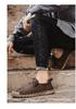 Men's Hand-stitched Leather Slip-on Shoes: Casual, Large Size, Soft Sole for Driving & Outdoor