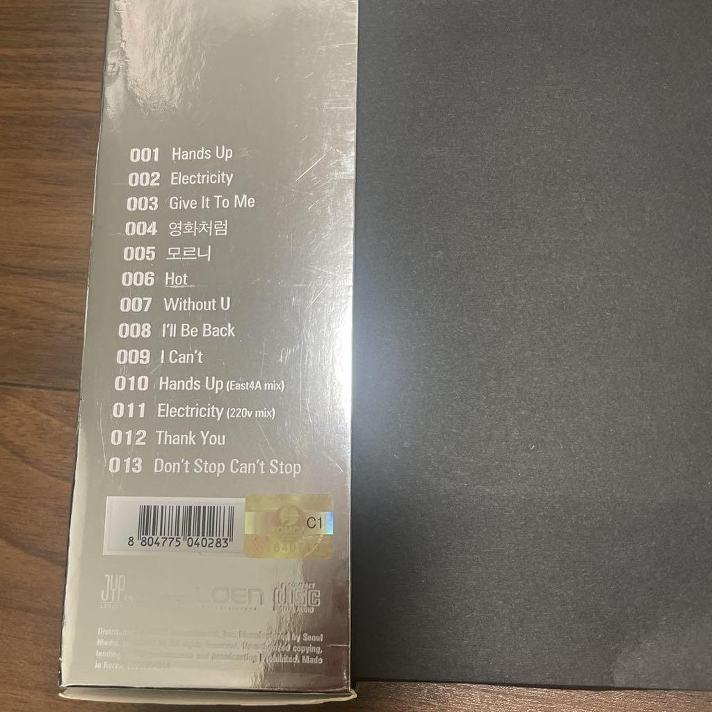 [USED] 2PM Photobook DVD HANDS UP