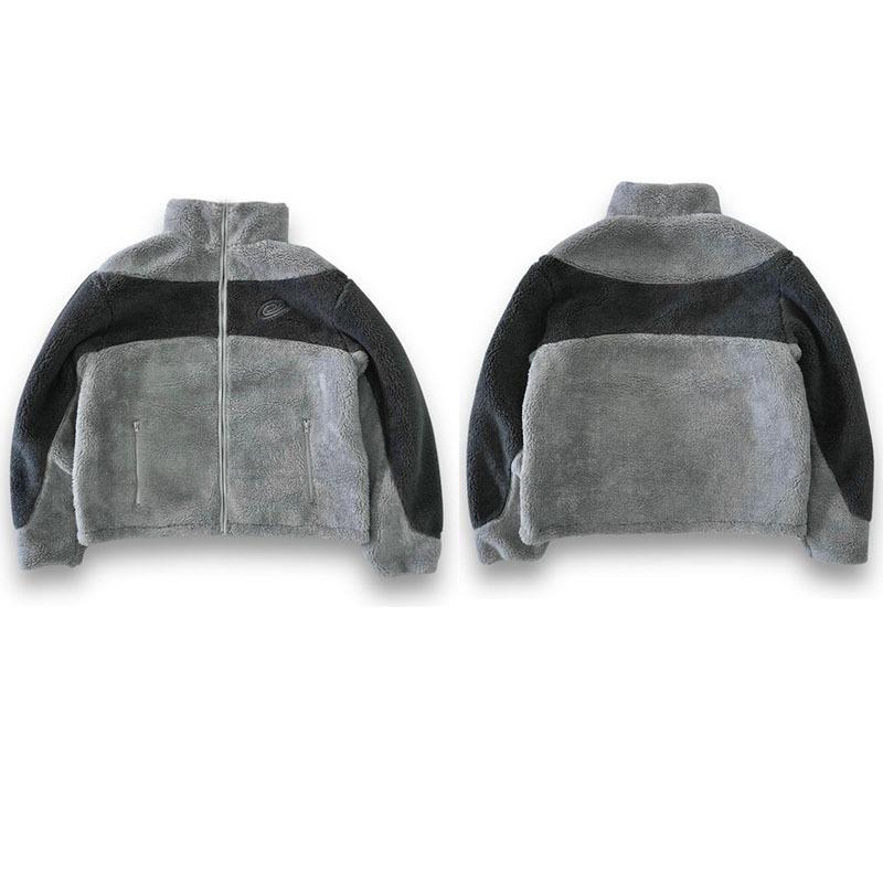Herbst und Winter warme und modische lässige Streetwear bestickter Reißverschluss Hoodie für Männer und Frauen