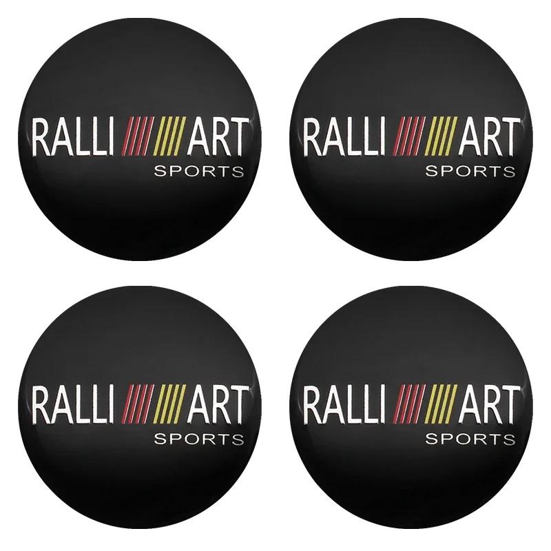 

4Pcs 56mm Car Wheel Center Cover Stickers Hub Cap Auto Badge Accessories For Mitsubishi Asx Outlander Xl Lancer L200 EVO Xpander