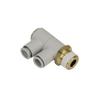 SK11 pipe double universal elbow for for 8mm (SK11) One-touch fitting, tubing, hose, R3/8, KQ2VD08-03AS