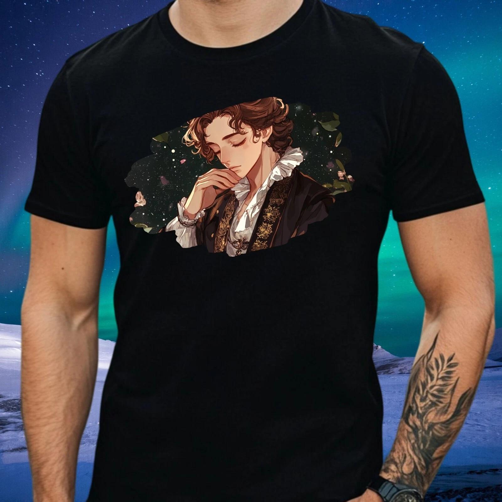 T-Shirt Herren Shakespeare Anime Motiv Baumwolle Größe XS bis 5XL M