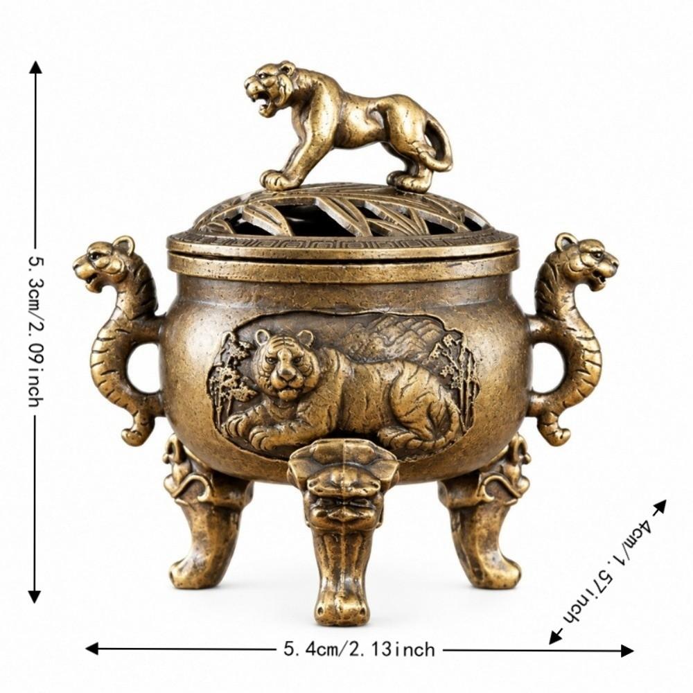 Animal Figurine Incense Burner Hollow Out Aromatherapy Tool Incense Accessories  Desktop Ornament