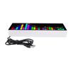 LEDowy wyświetlacz spektrum muzycznego zasilany przez USB, kolorowy RGB, sterowany głosem, rytmiczne światło z elektroniką