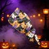 Cappello da Lavoro/Doccia/Scrub con Stampa di Halloween per Capelli a Coda - Multiuso per
