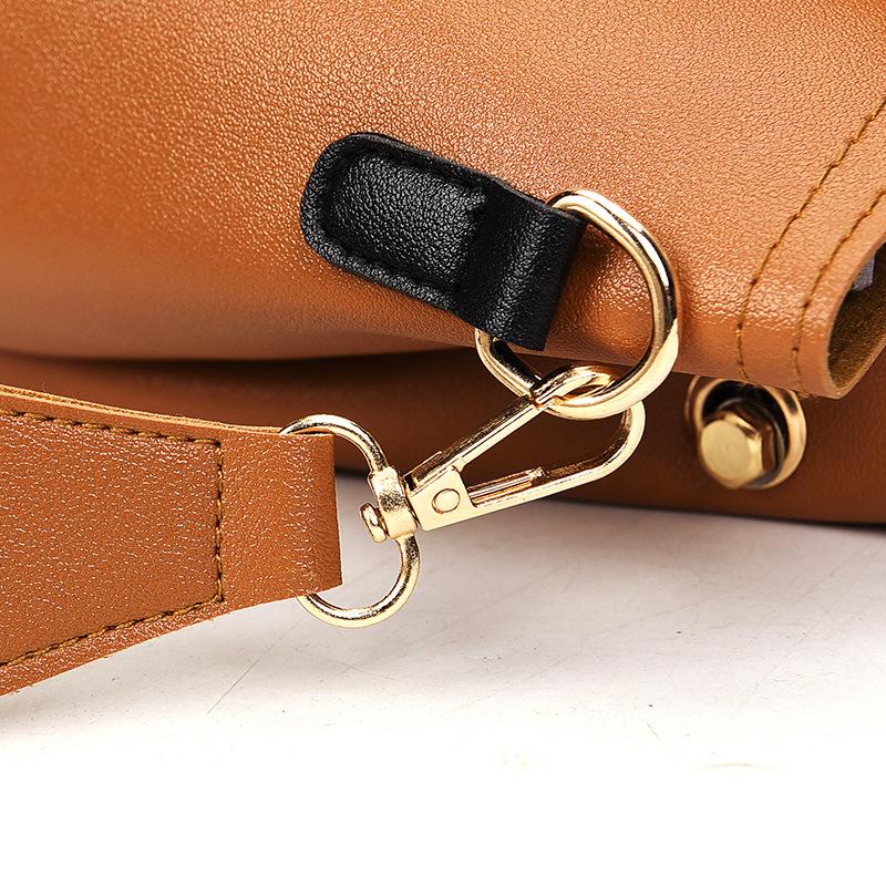 Women's 2025 Korean Style Fashionable Four-Piece Mother-Child Bag Set - Large Capacity, Single Shoulder, Handheld Bag Available