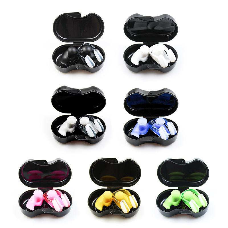 Silicone Waterproof Anti-Noise Ear Plugs Diving Outdoor Water Sports Accessories