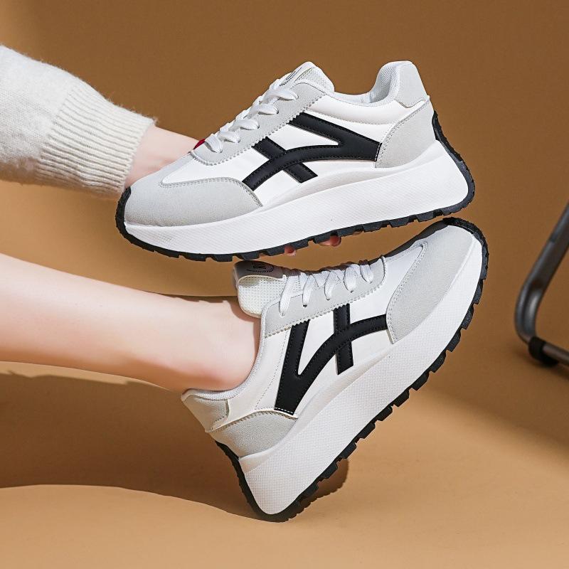 Forrest Gump Women's Thick-Soled Spring 2025 Running Shoes - Versatile, Fashionable Street Style