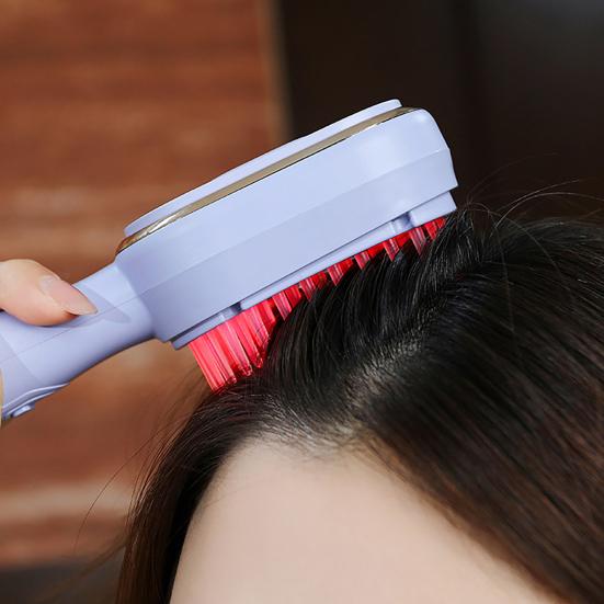 Red Light Scalp Massager, Electric Hair Growth Comb with Essence Dispenser, 3 Mode USB Rechargeable Vibration Brush for Hair Care