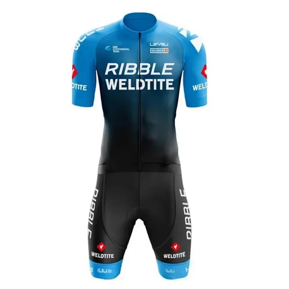 Pro Team Lycra Aero Skin Suit Custom Logo Cycling Skinsuit Running Ropa Ciclismo Bicicleta Body Wear Triatlon Triathlon