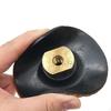 Durable Rubber Polishing Pad with Hook and Loop Attachment