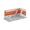 1/24 Parking Lot Display Case Model Car Garage Storage Box Stand for Alloy