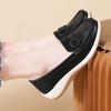 35-41 Dámské módní ležérní boty nadměrné velikosti s plochou podrážkou a jedním patním kopem, boty pro matky, mokasíny