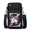 Printed casual portable messenger bag new shoulder bag multi-function fashion mobile phone bag