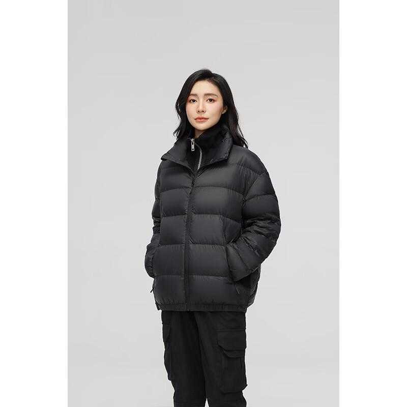 YAYA 2025 New Women's Short Stand Collar Down Jacket