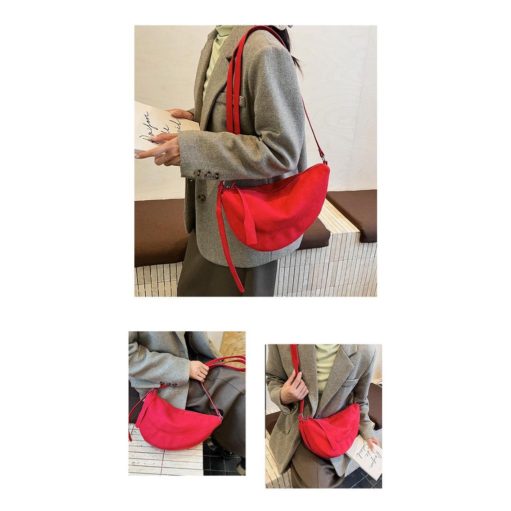 Dumpling Bag Women's Autumn New Niche Design Single Shoulder Bag Large Capacity Versatile Commuting Crossbody Bag