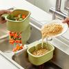 1pc Kitchen Sink Filter Basket, Sink Washing Basin Anti Leak Filter Basin, One Click Press Type Grid Drain Storage Rack