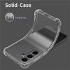 Shockproof Clear Silicone Case For Samsung Galaxy A17 A27 A37 A57 A07 A06 A16 A26 A36 A56 A05 A05S A15 A25 A35 A55 Cover Case