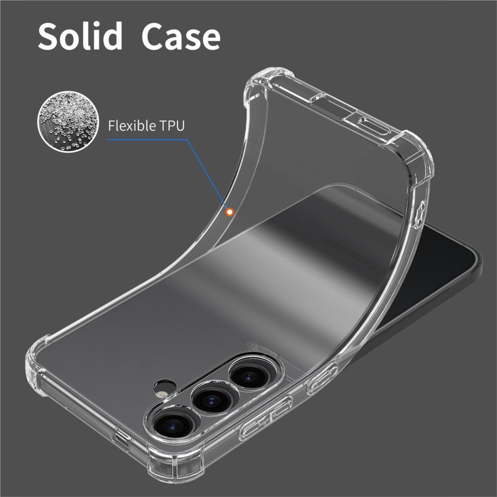 Shockproof Clear Silicone Case For Samsung Galaxy A17 A27 A37 A57 A07 A06 A16 A26 A36 A56 A05 A05S A15 A25 A35 A55 Cover Case