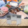Camping Cooking Stove Windscreen Carry Bag Folding Windshield Portable