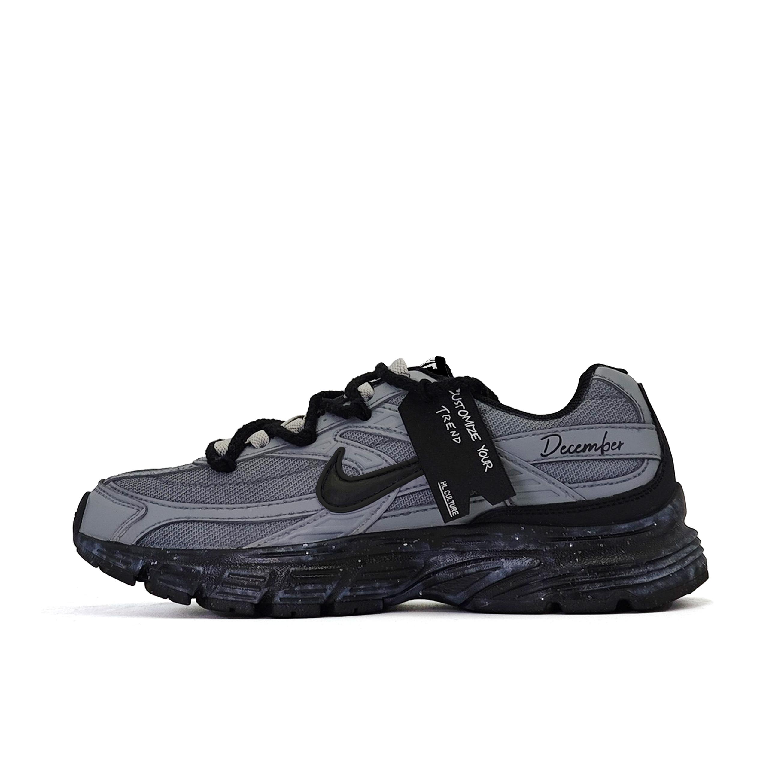 

Nike Initiator Mesh Cushioning, Wear Resistant Low top Running Shoes Unisex Gray 394055-100(Team1364-) 40.5