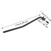 2 PCS Diamètre 6mm Bras de Tremolo Floyd Rose Partie de Pont de Guitare Électrique en Métal Pour Guitare Électrique